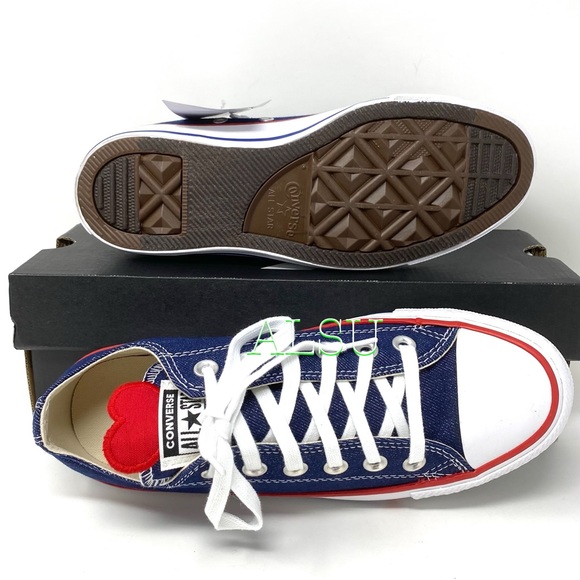 Converse Ctas Canvas Low Top Indigo Blue Women’s - Picture 12 of 14